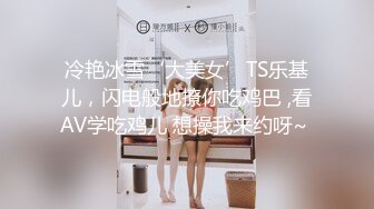 冷艳冰雪‘大美女’TS乐基儿，闪电般地撩你吃鸡巴 ,看AV学吃鸡儿 想操我来约呀~ 