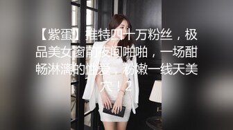 【紫蛋】推特四十万粉丝，极品美女窗前夜间啪啪，一场酣畅淋漓的性爱，粉嫩一线天美穴！2